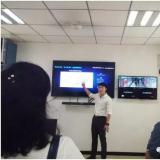 迎接国度民政部辅导一行到访天津rg皇家视讯智慧养老调研领导