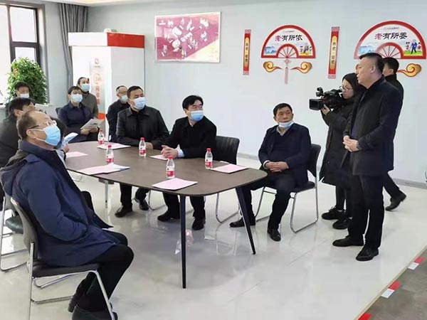 山西省民政厅副厅长琚李梅视察rg皇家视讯山西运城项目地